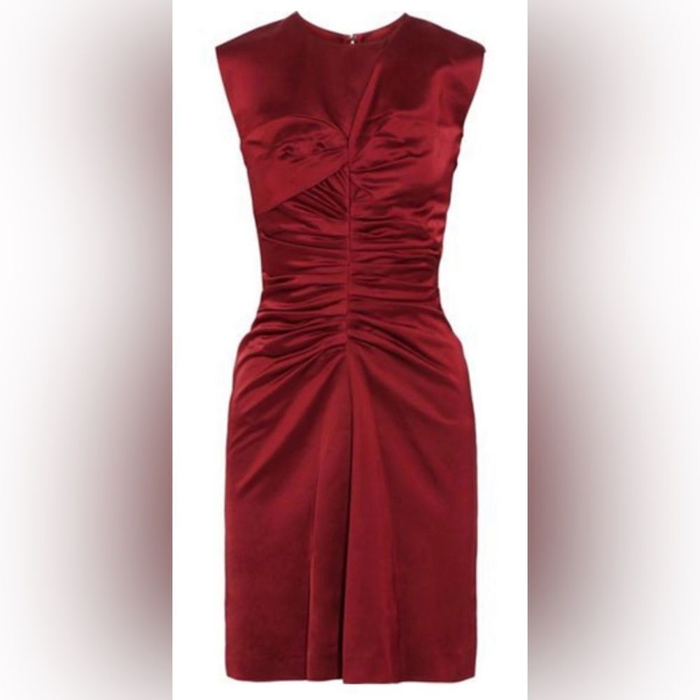 Isabel Marant  Burgundy Dress, US4 - Picture 2 of 14